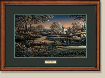Summer on the Greens Framed Print (image for) Summer on the Greens Framed Print